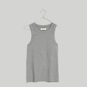 Madewell Heather Gray Sleeveless Top